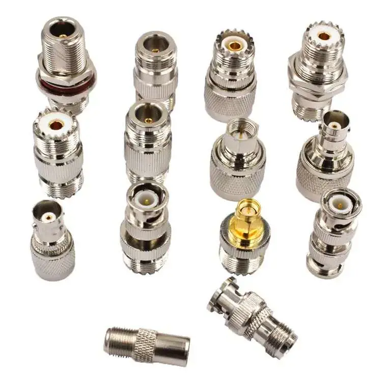 BNC Male to RCA Female or Male RF Coaxial Adapter CCTV Audio Connector