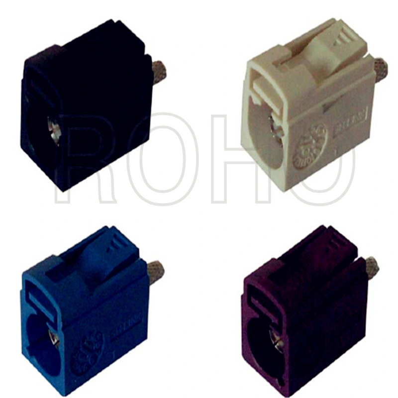 Straight RF Coaxial Fakra Connector for Vehicle/Car Wire Harness