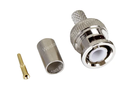 Crimping Type Male BNC Connector (WD20A-019)